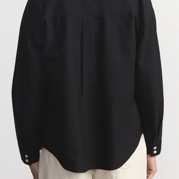 NWT Frank & Oak The Loose Oxford Shirt M - Picture 3 of 12